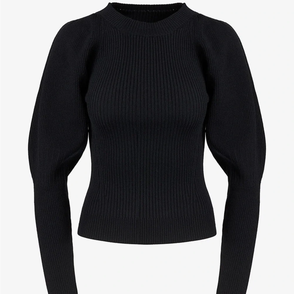 Anine Bing Rowan Rib Wool Sweater - Picture 2 of 2